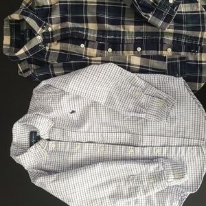 Size 5 Ralph Lauren button down long sleeve shirts